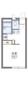 レオパレスケーンの間取り画像