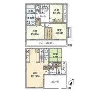 植竹町戸建の間取り画像