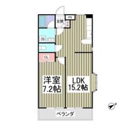 ファーストヒルズⅡの間取り画像