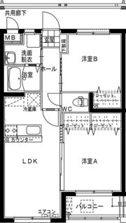 アンシャンテ・Rの間取り画像