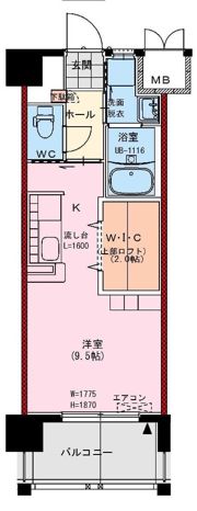プレベントNの間取り画像