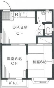 コートビレッジK1・K2の間取り画像