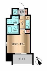 レジディア大森の間取り画像