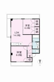 オークヒルズ707の間取り画像