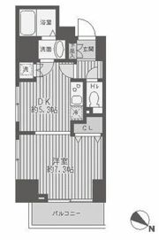 レジディア蒲田の間取り画像