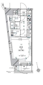 クレイシア三軒茶屋の間取り画像