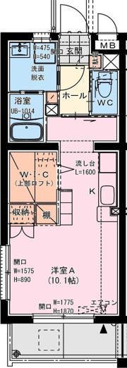 エリオン権現の間取り画像