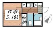 クレセント中野の間取り画像
