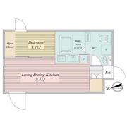 LiveFlat馬込の間取り画像