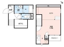 CB鴻巣サンティエの間取り画像