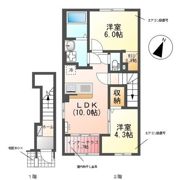 東松山市元宿新築工事の間取り画像