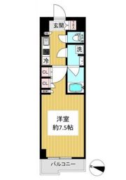 ルーブル下丸子伍番館の間取り画像