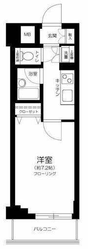 ロアール中野の間取り画像