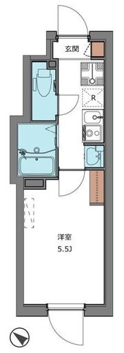 the togoshiginzaの間取り画像