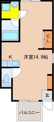 フェリス大工町の間取り画像