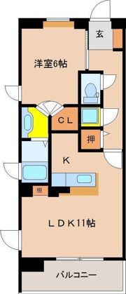 EXESS-Arcの間取り画像
