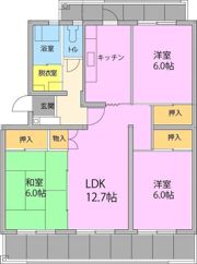 サルヴァトーレ祇園1号棟の間取り画像