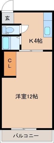 コンフォート堀川の間取り画像