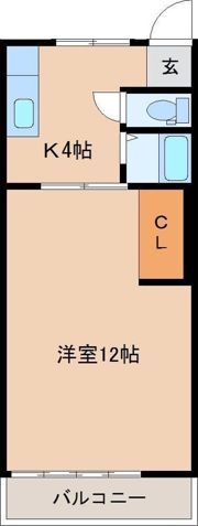 コンフォート堀川の間取り画像
