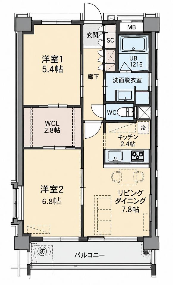 間取図