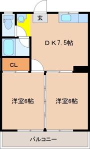 リヴェール阿波岐の間取り画像
