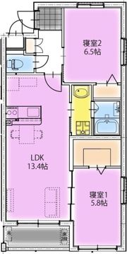 アーベイン潮見の間取り画像