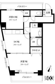 パル・豊島館の間取り画像
