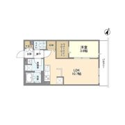 ウェルスクエア渋谷本町の間取り画像