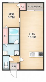 Growth Gongenの間取り画像