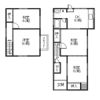 砥堀貸家の間取り画像