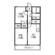アメニティ中田Ⅲの間取り画像