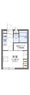 レオパレス桜町の間取り画像