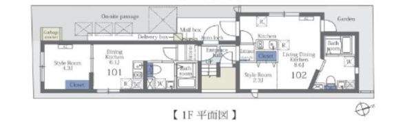 大森西テラスの間取り画像