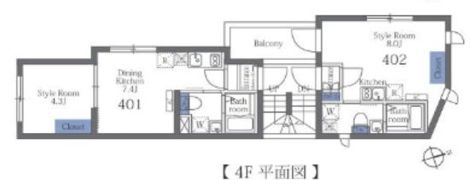 大森西テラスの間取り画像