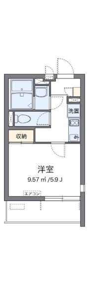 クレイノMULBERRYの間取り画像