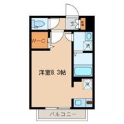 フローラ松が丘の間取り画像