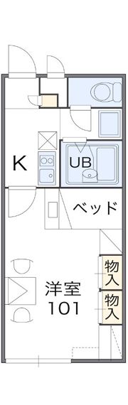 レオパレス青松の間取り画像