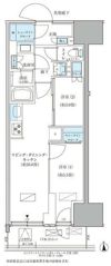 パークアクシス品川天王洲アイルの間取り画像