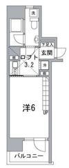 アビタシオン西日暮里の間取り画像