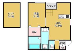 Betulla A棟の間取り画像