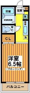 プルミエイッセンの間取り画像