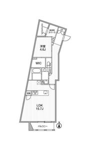 GranDuo柿の木坂2の間取り画像