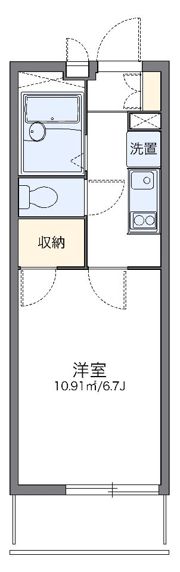 レオパレスグランシャリオの間取り画像