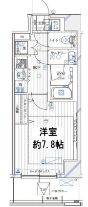 レガリス愛宕御成門の間取り画像