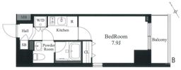 ラティエラ秋葉原の間取り画像