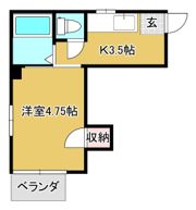 アリビオ中村西の間取り画像