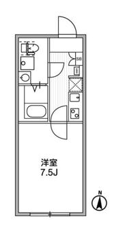 アルティザ西大井ソノリテの間取り画像