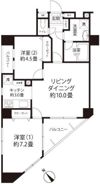 アムフラット蔵前ステーションフロントの間取り画像