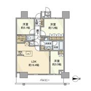 THE TOYOSU TOWERの間取り画像