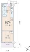 エスティメゾン豊洲レジデンスEの間取り画像